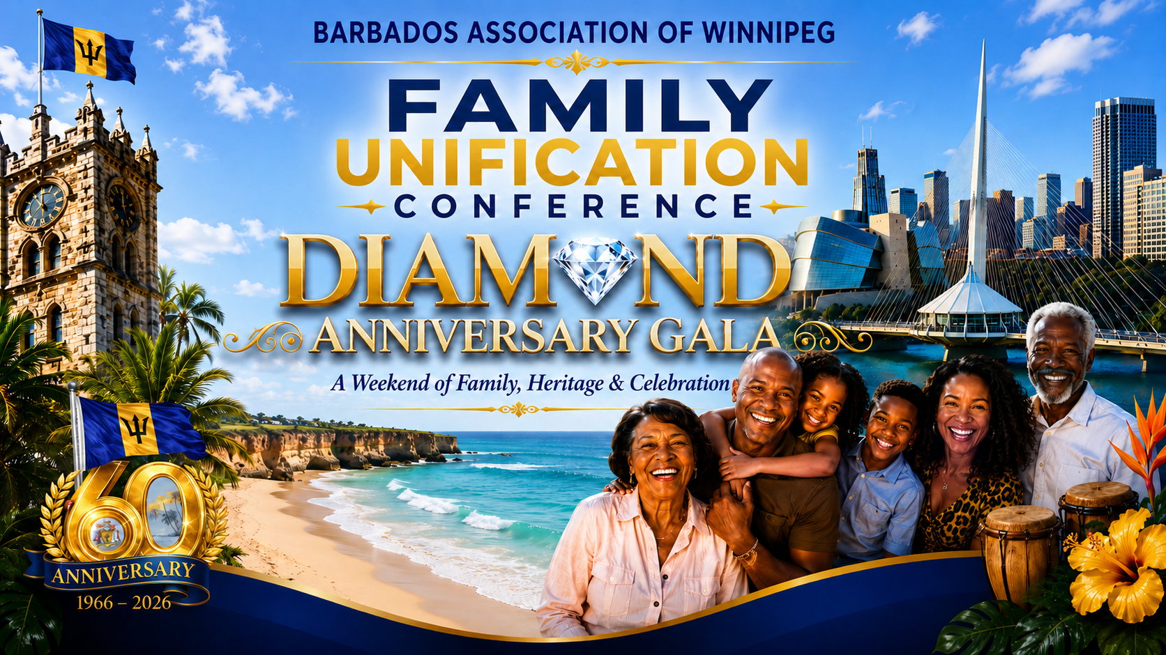 Barbados Association of Winnipeg — Family Unification Conference: A Weekend of Family, Heritage & Celebration